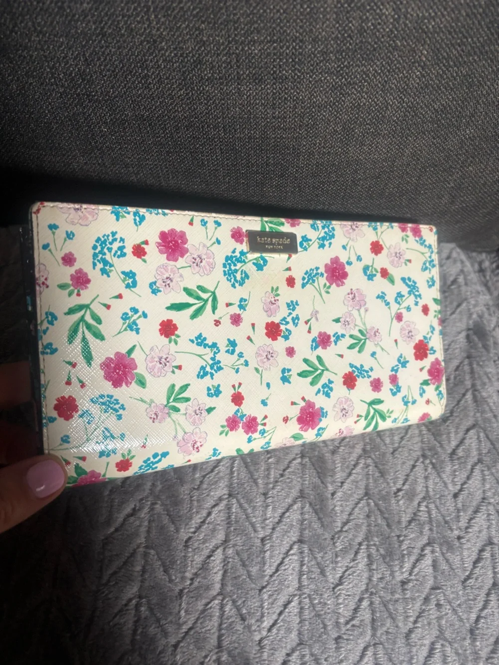 Kate Spade Gardner Street Greenhouse Floral Shawn Wallet Clutch Organizer